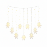 Rideau LED Flocons de Neige