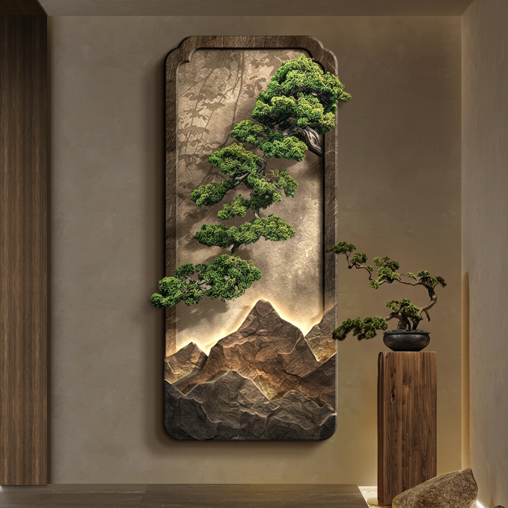 Tableau Lumineux LED Pin Zen