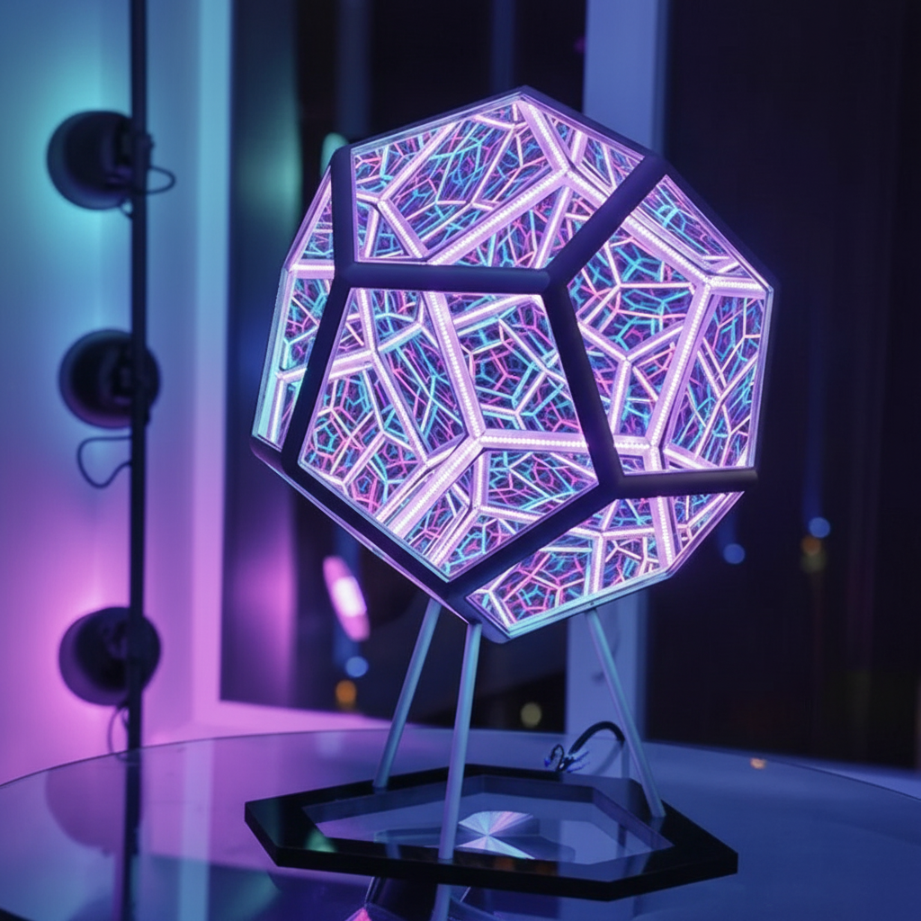 Veilleuse LED Miroir Infini