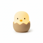 Veilleuse Poussin dans sa Coquille