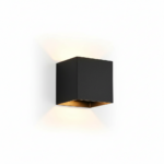 Applique Extérieure LED Cube Noir