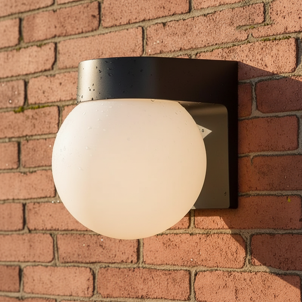 Applique Murale Extérieure LED Globe