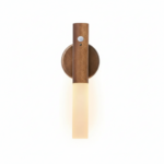 Applique Murale LED Bois Capteur de Mouvement