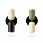 Applique Murale LED Scandinave Bicolore