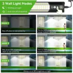 Barre LED Solaire Détecteur Mouvement – Image 5
