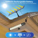 Barre LED Solaire Détecteur Mouvement – Image 4