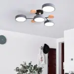 Plafonnier LED Scandinave Vert – Image 5