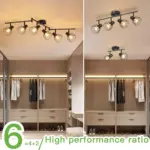 Plafonnier LED Industriel 6 Spots – Image 4