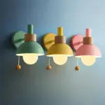 Applique Murale LED Macaron Tirette