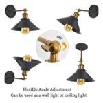 Applique Murale LED Edison Vintage – Image 3