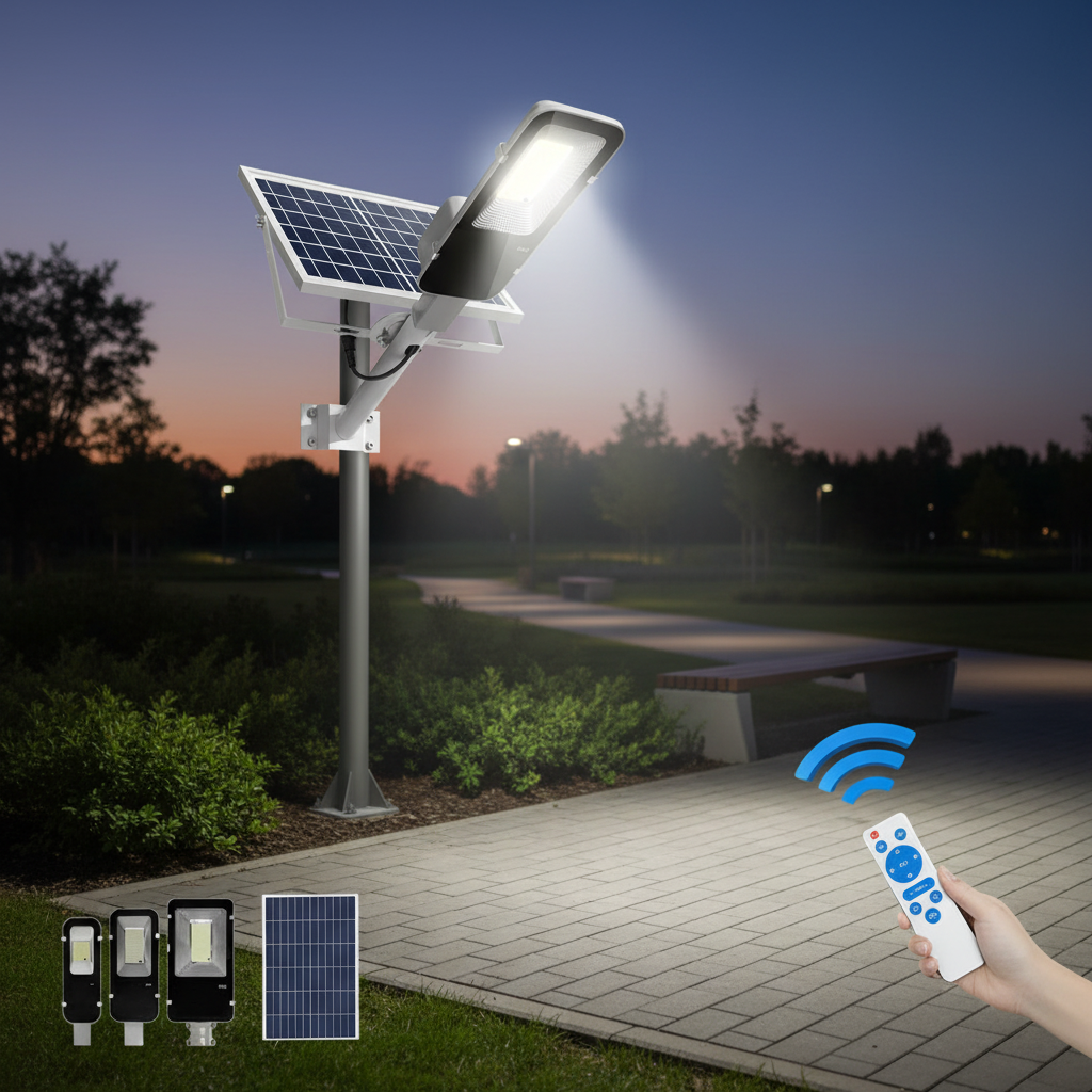 Lampadaire Solaire LED Haute Puissance