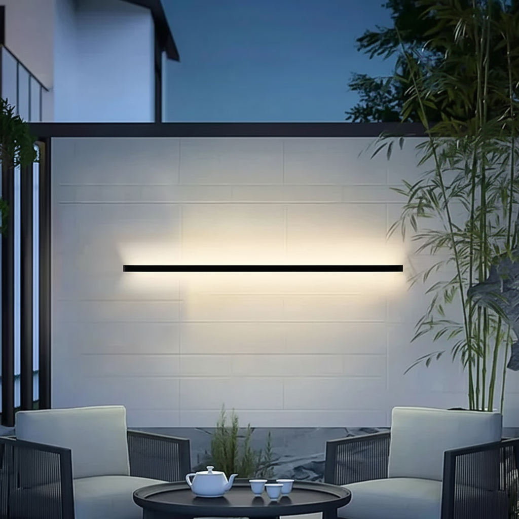 Luminaire Extérieur LED Long Minimaliste